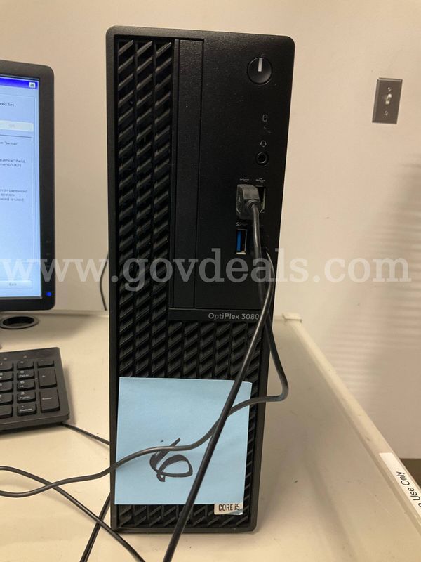 Dell OptiPlex 3080 SFF PC - Intel Core i5 10th Gen | 16GB RAM | 256GB SSD DESKTOP ONLY NO OS