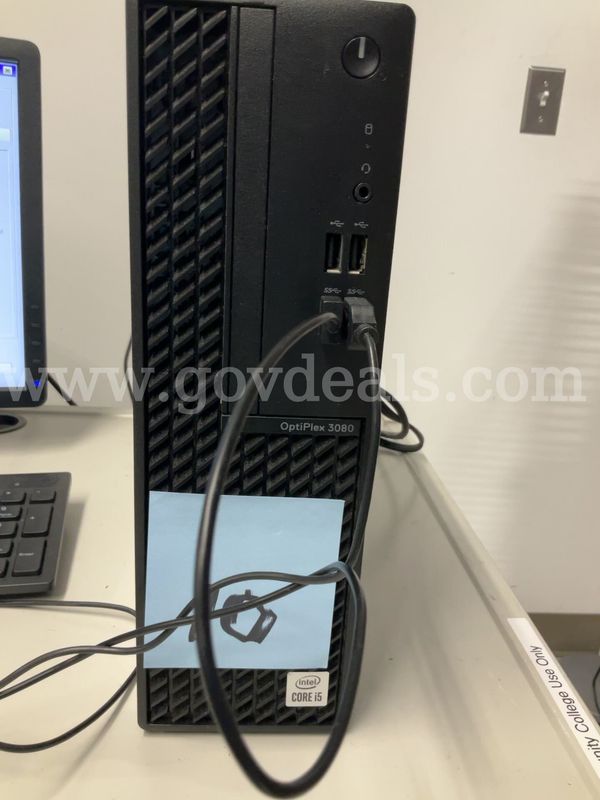 Dell OptiPlex 3080 SFF PC - Intel Core i5 10th Gen | 16GB RAM | 256GB SSD DESKTOP ONLY NO OS