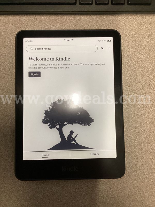 Amazon Kindle Paperwhite 11th Gen E-Reader - 6.8" Display, USB-C - Reset & Tested