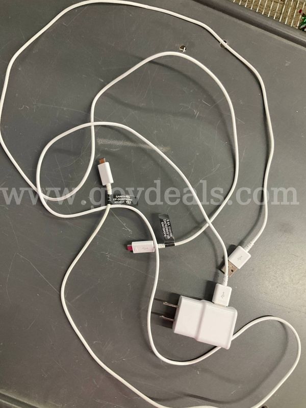 Official OEM Samsung Adaptive Fast Charger Wall Block + (2) Micro-USB Cables