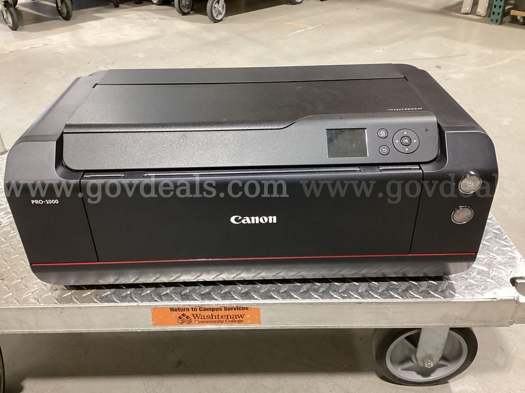 Canon PRO-1000 imagePROGRAF Large Format Photo Printer (No Power Cable)