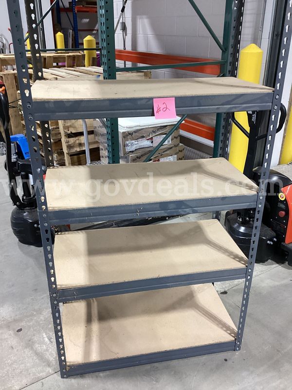 5-Tier Industrial Metal Storage Rack – 70" x 36.5" x 18.5"