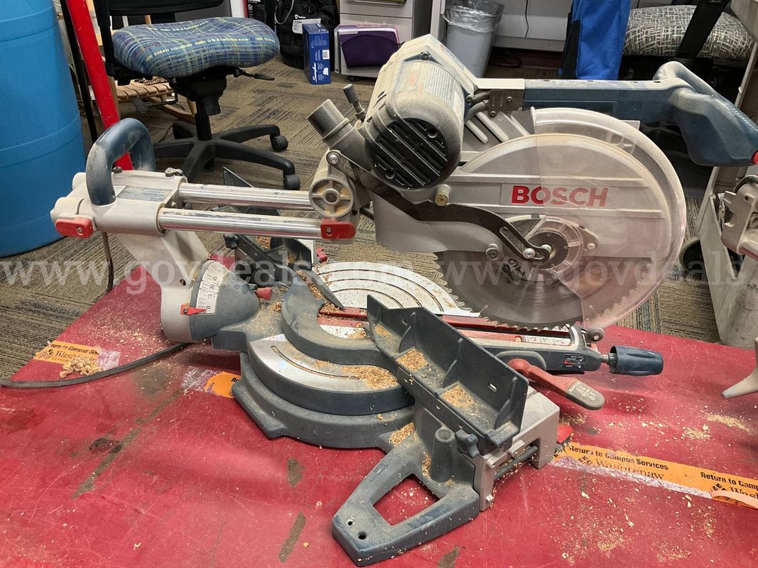 Bosch 5312 12" Dual Bevel Compound Sliding Miter Saw - Heavy Duty