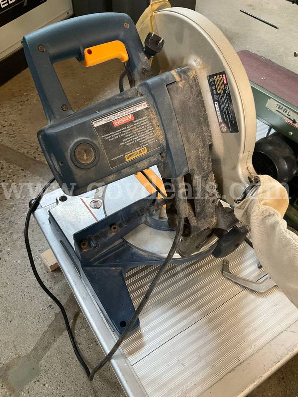 Ryobi TS1342L 10" Compound Miter Saw w/ Laser, Dust Bag & Clamp Description: