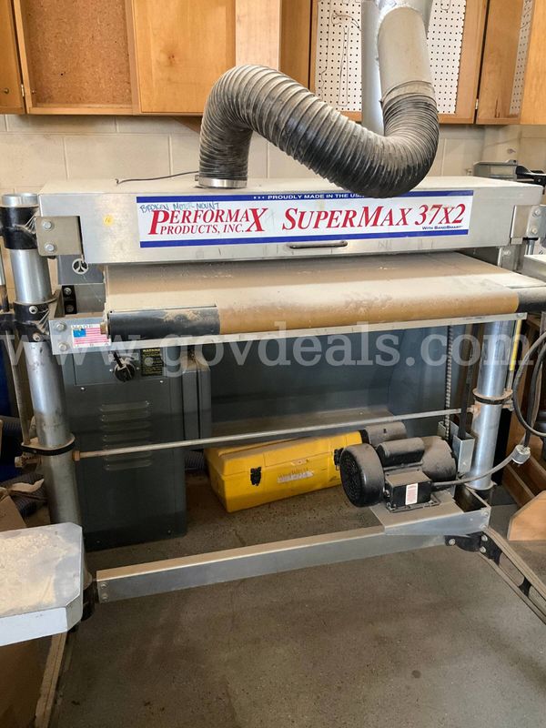 Performax SuperMax 37x2 Dual-Drum Sander w/ SandSmart & ProScale Readout - Repair / Parts