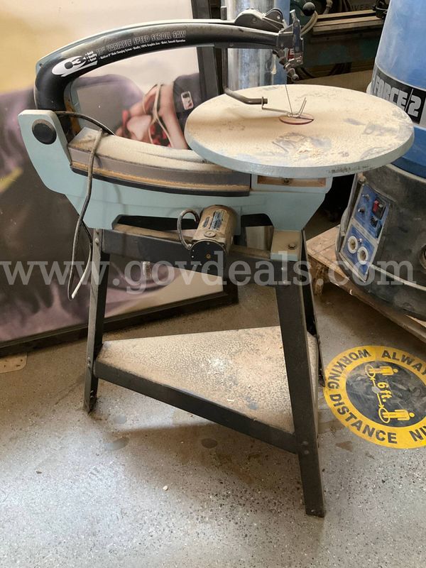 Delta Q3 18" Variable Speed Scroll Saw Model 40-650 w/ Stand