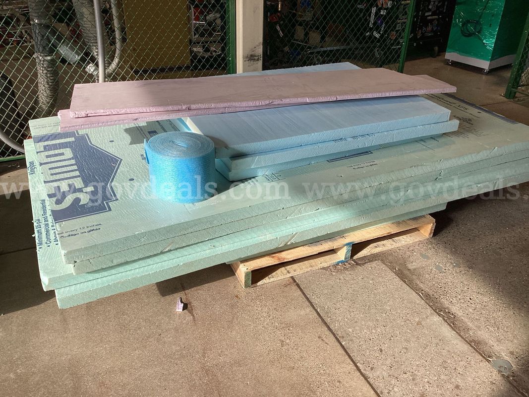 Assorted Rigid Foam Insulation Boards & Sill Seal Lot (Kingspan GreenGuard XPS & More)