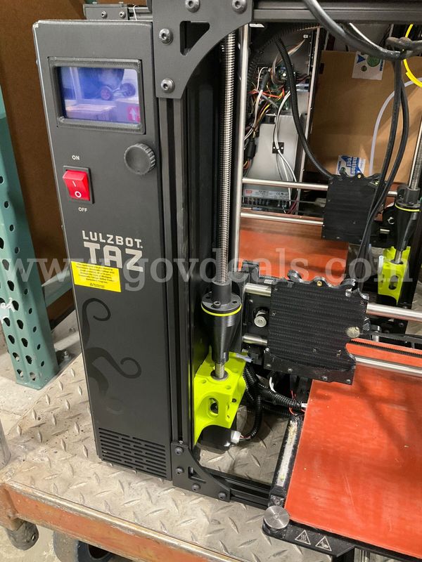 LulzBot TAZ Desktop 3D Printer Chassis Frame & Heated Bed – For Parts / Repair