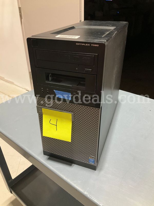 Dell OptiPlex 7020 Tower Desktop PC (Intel Core i3) 32GB Ram – No Hard Drive / No OS