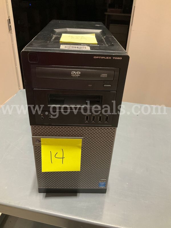 Dell OptiPlex 7020 Mini-Tower PC (Intel Core i5 / 16GB RAM / No Hard Drive)