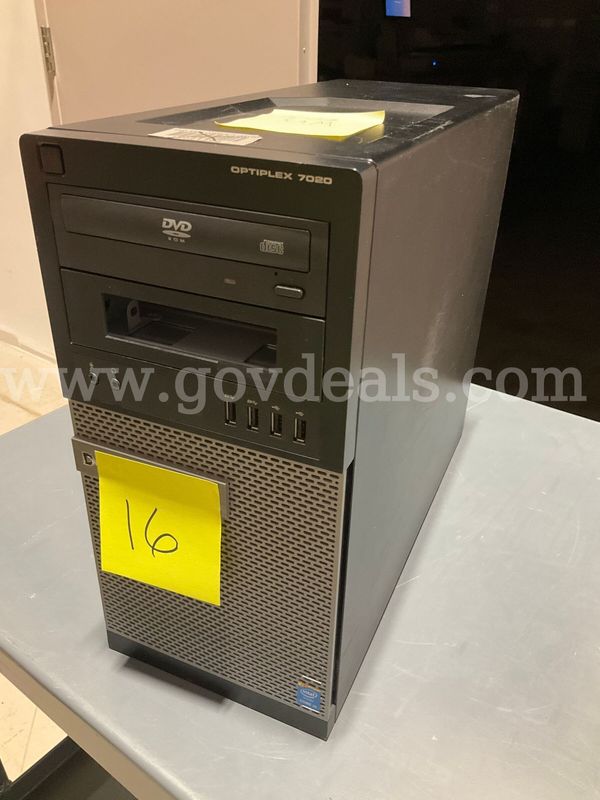 Dell OptiPlex 7020 Mini-Tower PC (Intel Core i5 / 16GB RAM / No Hard Drive)