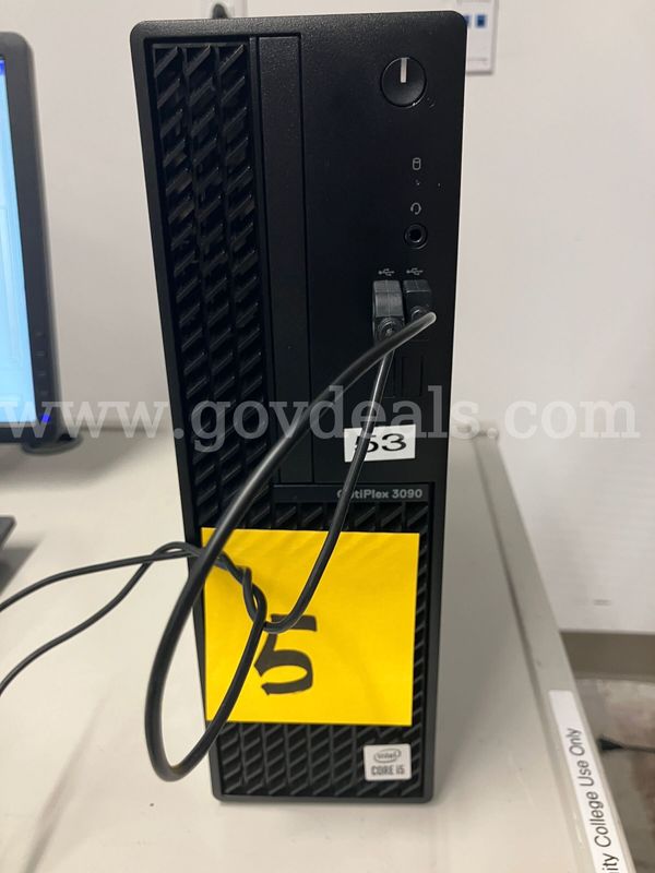 Dell OptiPlex 3090 SFF PC - Intel Core i5-10500 - 16GB RAM - 256GB No OS