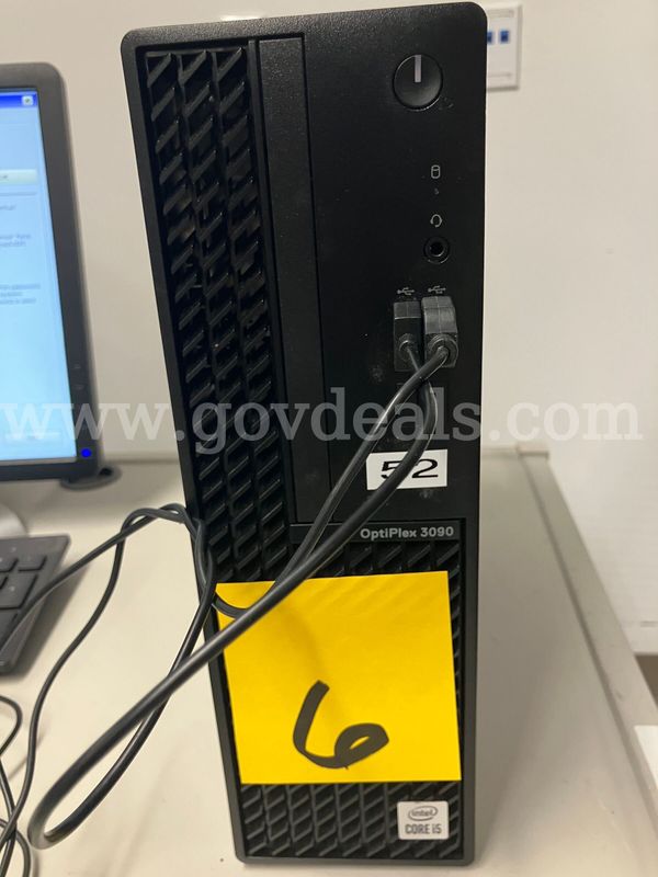 Dell OptiPlex 3090 SFF PC - Intel Core i5-10500 - 16GB RAM - 256GB No OS