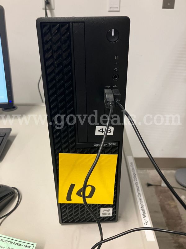 Dell OptiPlex 3090 SFF PC - Intel Core i5-10500 - 16GB RAM - 256GB No OS