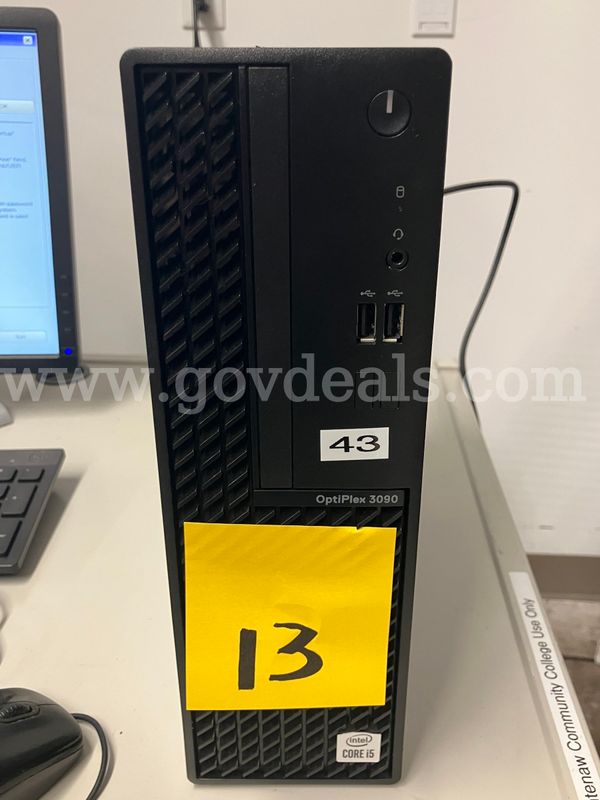 Dell OptiPlex 3090 SFF PC - Intel Core i5-10500 - 16GB RAM - 256GB No OS