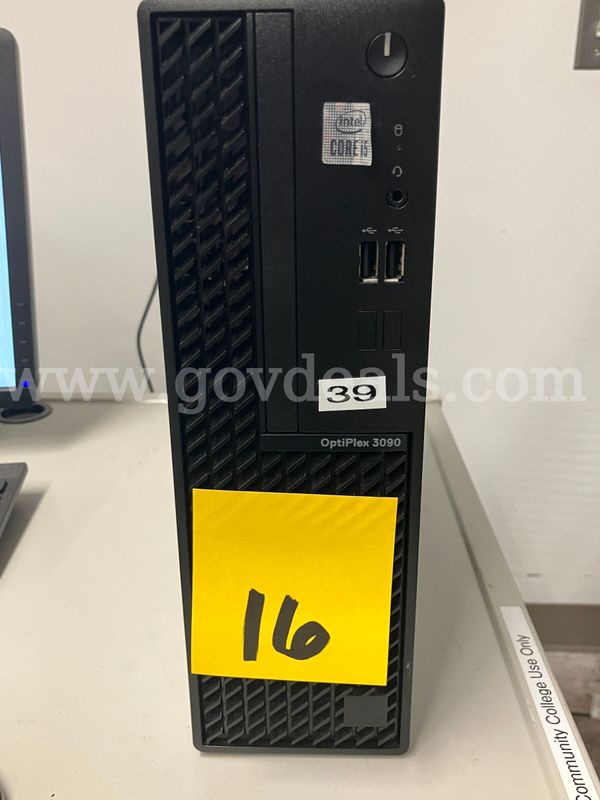 Dell OptiPlex 3090 SFF PC - Intel Core i5-10500 - 16GB RAM - 256GB No OS