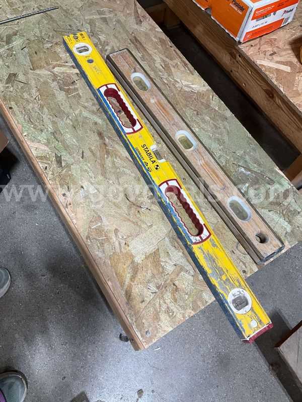 Contractor Tool & Hardware Bundle: Stabila Levels, Torpedo Level & Paslode Framing Nails