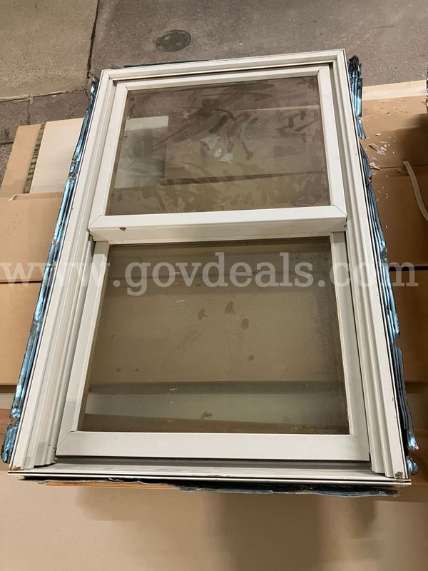 New Pella Wood Window –White Exterior Clad / Natural Pine Interior 23.5"x37.5" Must be picked up September 8th