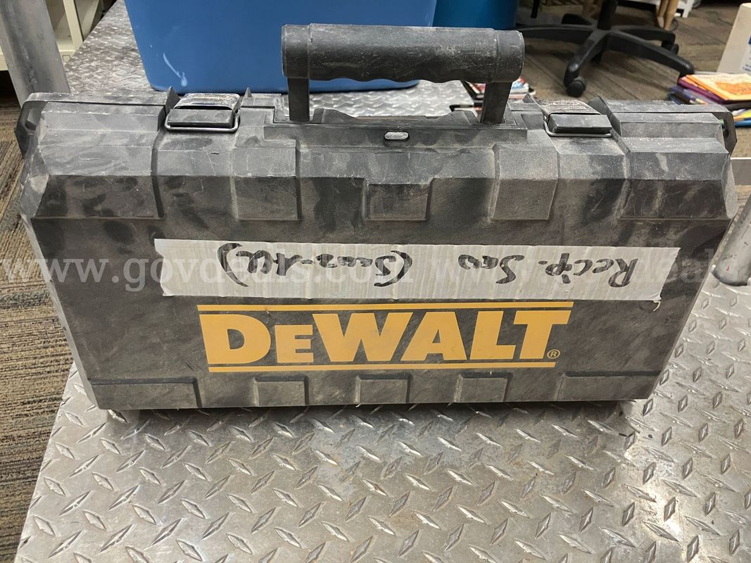 DeWalt DW310K Reciprocating Saw Empty Hard Plastic Storage Case (Case Only)