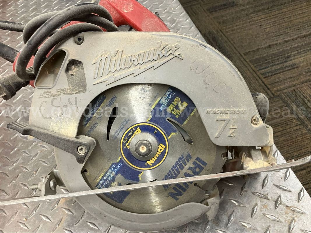 Milwaukee 6390-20 Tilt-Lok 7-1/4" Corded Circular Saw 15A Heavy Duty