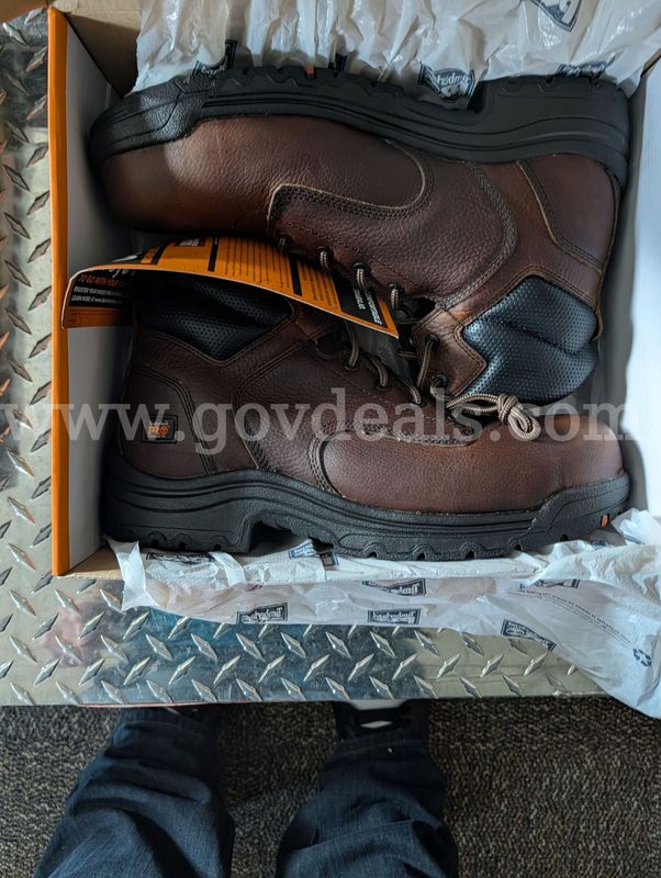 Brand New size 14 Men's Timberland PRO TITAN 6" Composite Toe Boots