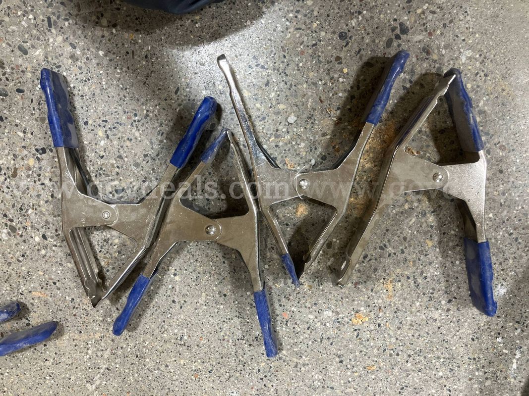 Set of 4 Kobalt Steel Spring Clamps (2-Inch Capacity) - Heavy Duty