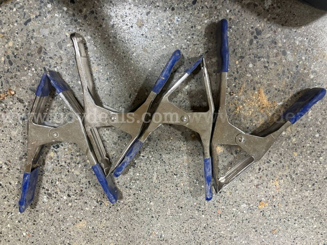 Set of 4 Kobalt Steel Spring Clamps (2-Inch Capacity) - Heavy Duty