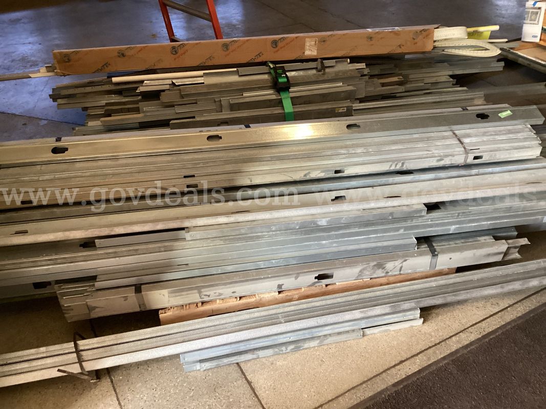 (2) Pallets Assorted Metal Framing Studs, Channel Tracks, & Corner Beads - Surplus Lot