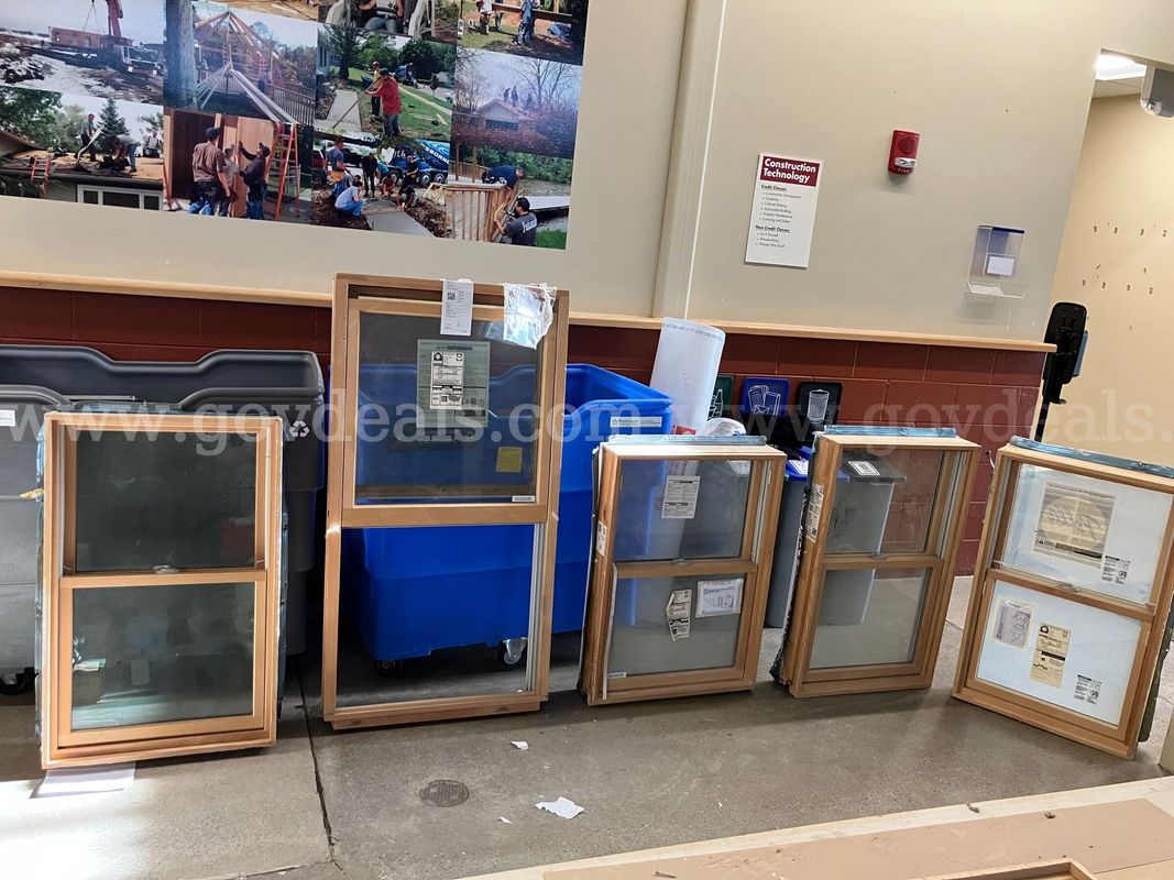 Brand New Pella Wood Double-Hung Windows – Multiple Sizes Available - Used for training purposes only