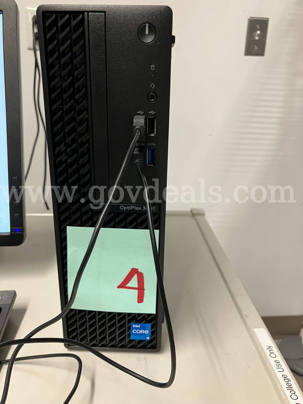 Dell OptiPlex 3000 SFF Desktop - Intel i5-12500 12th Gen, 16GB RAM, 256GB SSD No OS DESKTOP ONLY