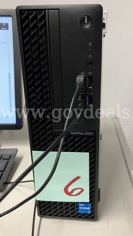 Dell OptiPlex 3000 SFF Desktop - Intel i5-12500 12th Gen, 16GB RAM, 256GB SSD No OS DESKTOP ONLY