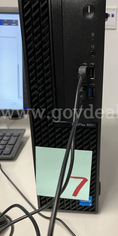 Dell OptiPlex 3000 SFF Desktop - Intel i5-12500 12th Gen, 16GB RAM, 256GB SSD No OS DESKTOP ONLY