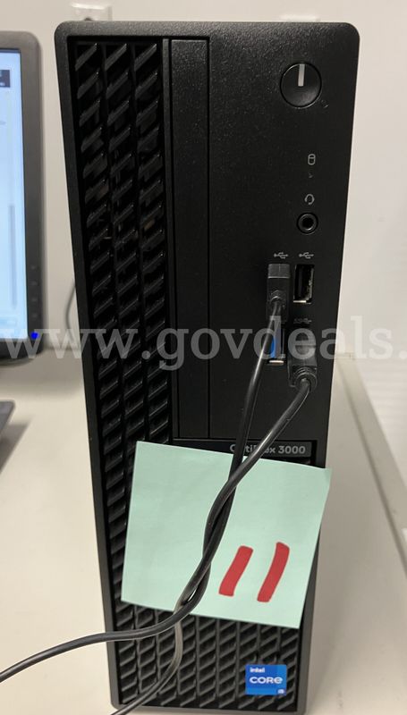 Dell OptiPlex 3000 SFF Desktop - Intel i5-12500 12th Gen, 16GB RAM, 256GB SSD No OS DESKTOP ONLY