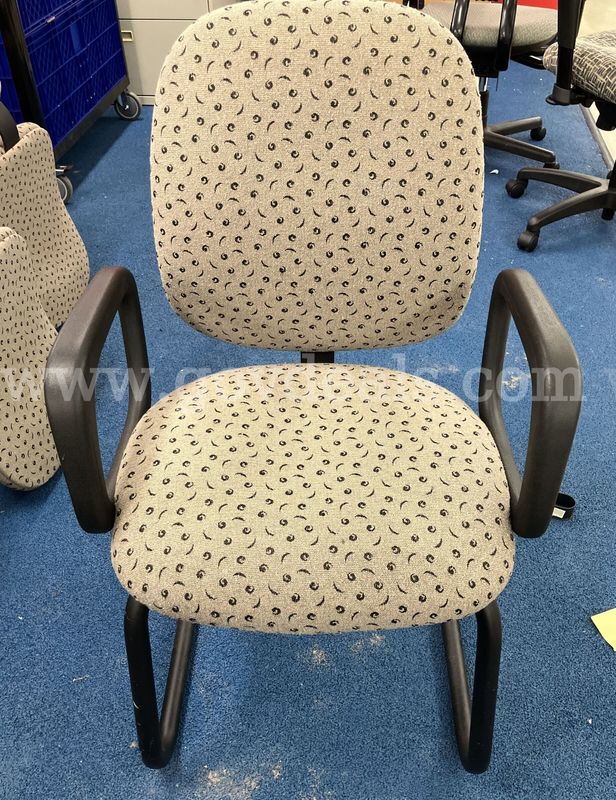 SitOnIt Seating "Transit" Commercial Guest / Conference Side Chair with Arms