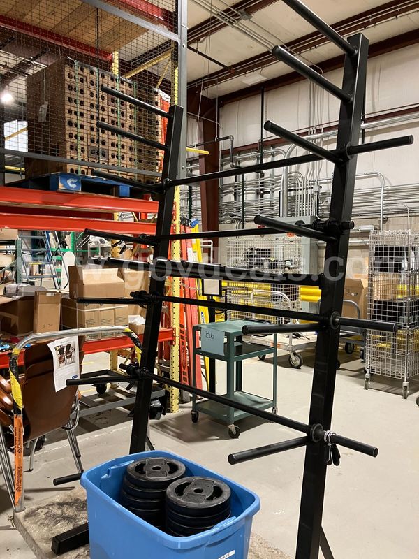 Les Mills BodyPump Commercial Weight Storage Rack & Plate Set – Group Fitness Gym Equipment