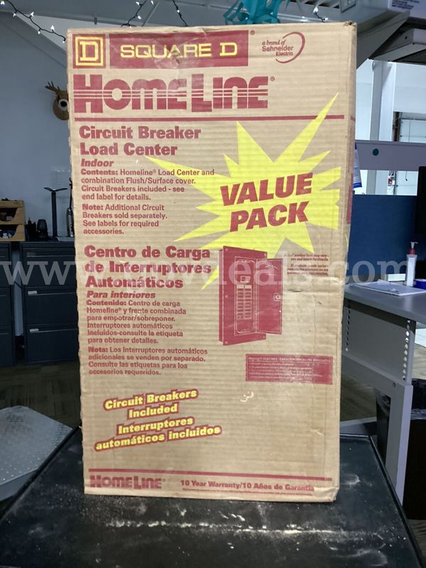 Square D Homeline Circuit Breaker Load Center Value Pack (Indoor)