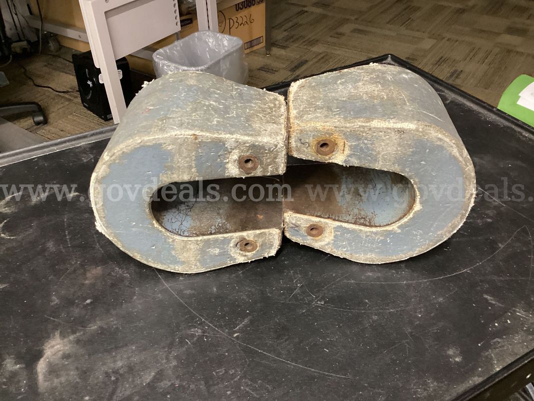 Pair of Heavy-Duty Heavy Industrial/Educational Horseshoe Magnets