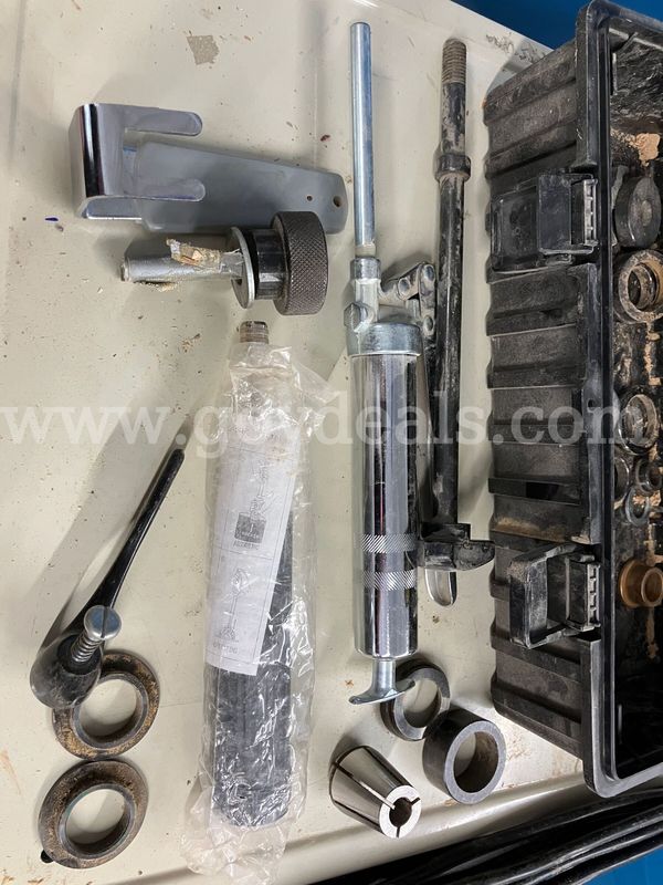 Assorted Workshop Tools, Hardware, and Storage Box Lot – Garage / Shop DIY
