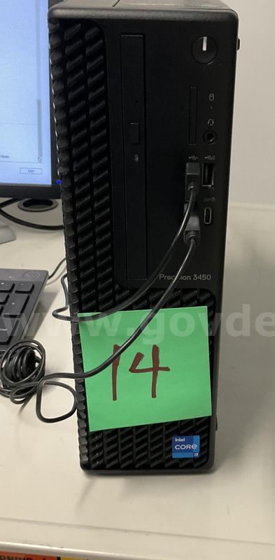 Dell Precision 3450 SFF | i7-11700 @ 2.50GHz | 32GB RAM | 512GB NVMe SSD | Quadro T600 DESKTOP ONLY