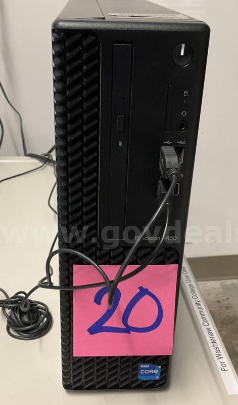 Dell Precision 3450 SFF | i7-11700 @ 2.50GHz | 32GB RAM | 512GB NVMe SSD | Quadro T600 DESKTOP ONLY