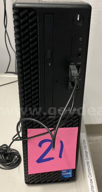 Dell Precision 3450 SFF | i7-11700 @ 2.50GHz | 32GB RAM | 512GB NVMe SSD | Quadro T600 DESKTOP ONLY