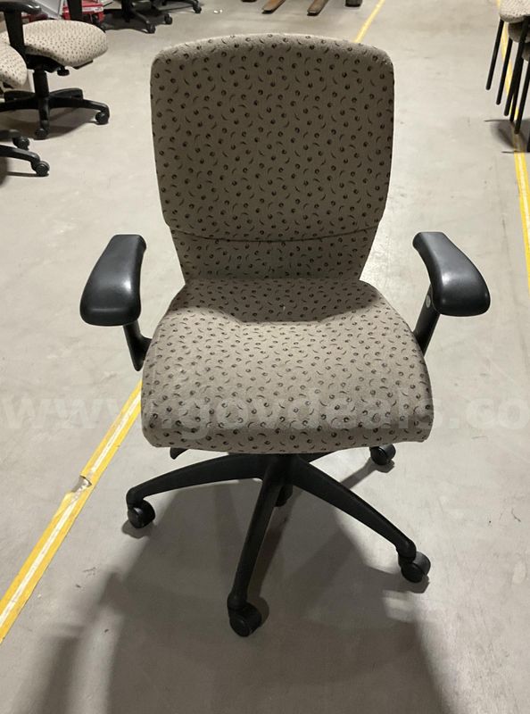 SitOnIt Seating Ergonomic Office Task Chair – Patterned Fabric, Adjustable