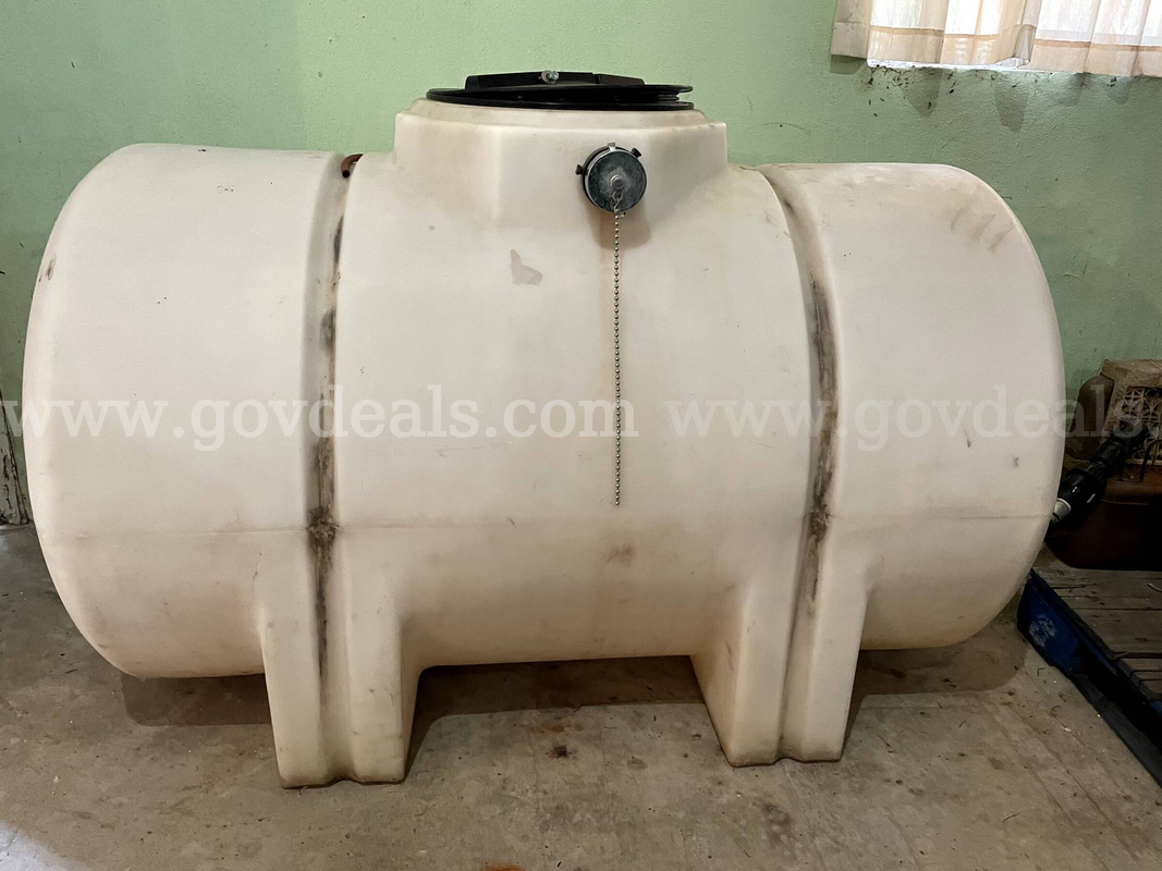 Lot of White Water Tank, Hose Reel and Pacer Pump