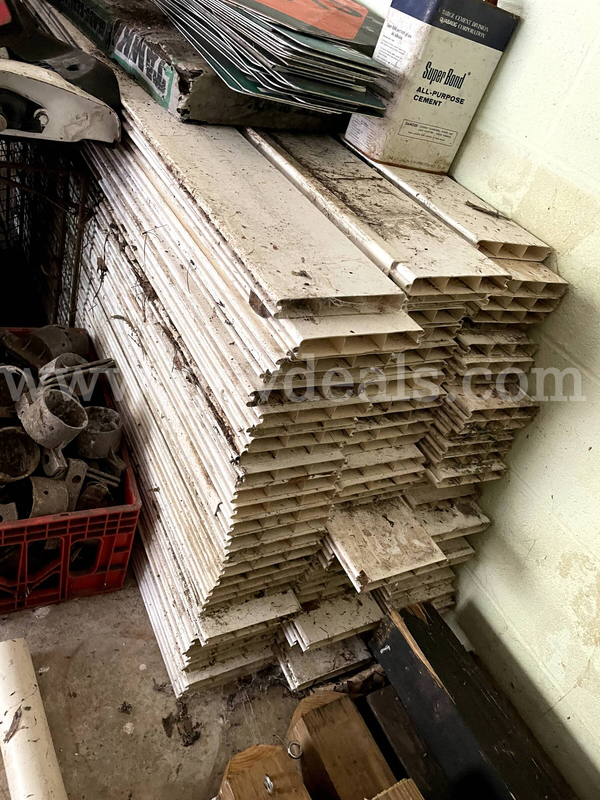Lot of Vinyl Fence Panels