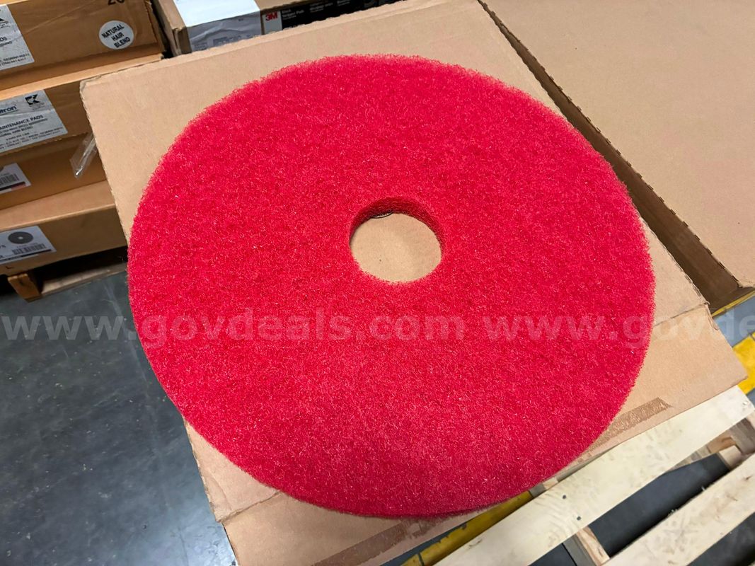 17 " Red Buffing Pads