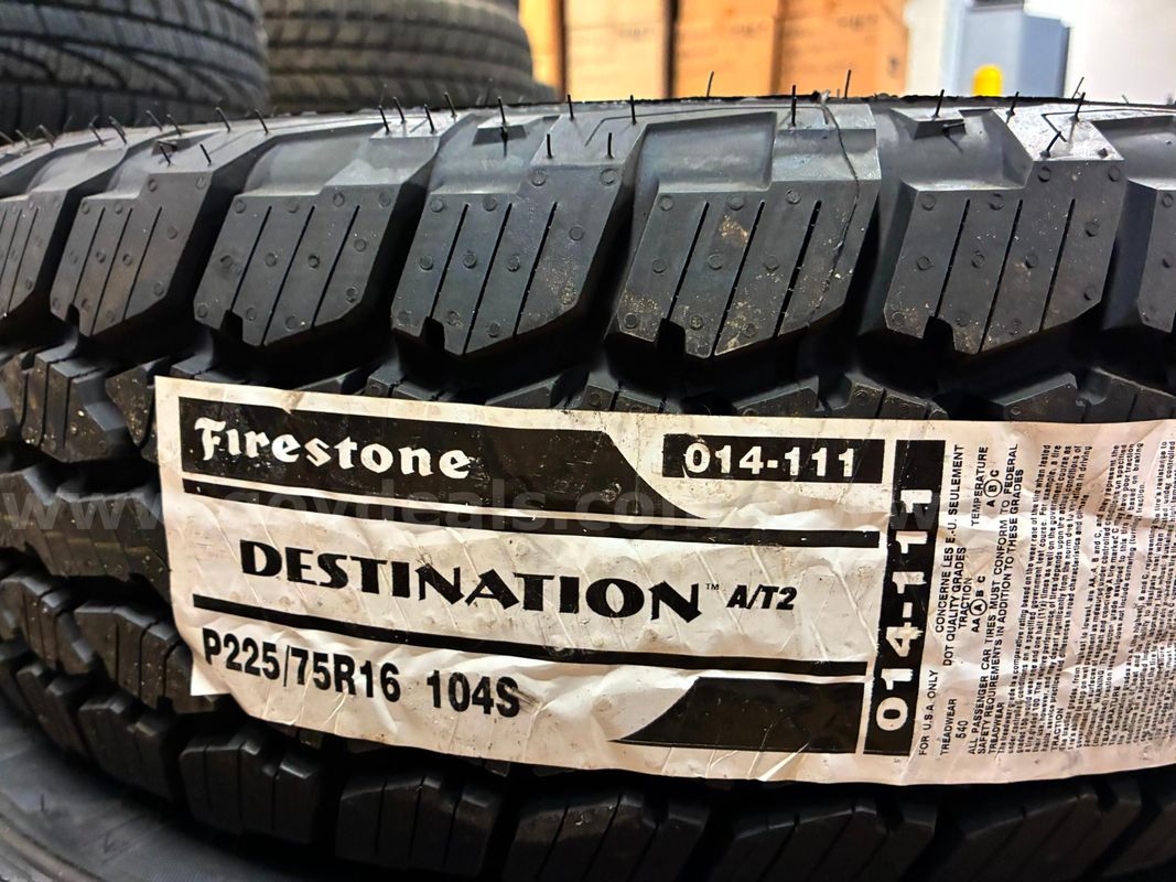 Set of 2 Firestone Destination A/T2Tires