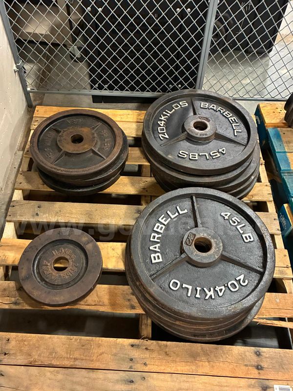Weight Plates with Peg Weight Tree
