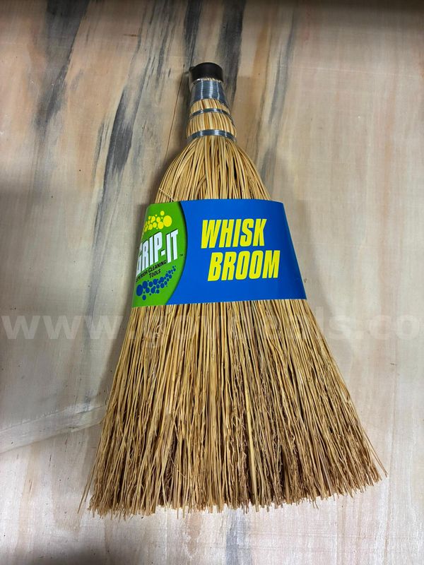 New - Grip It Whisk Broom