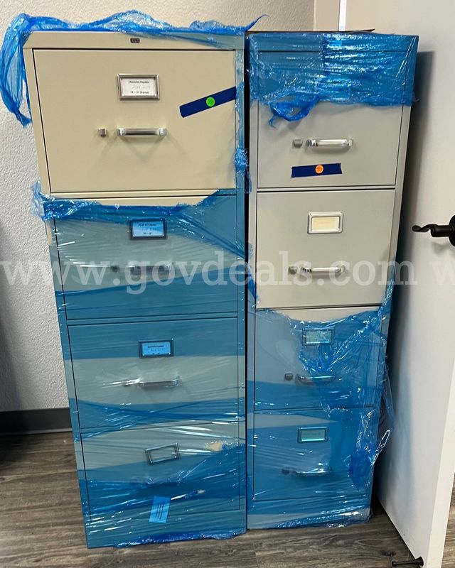 Two File Cabinets