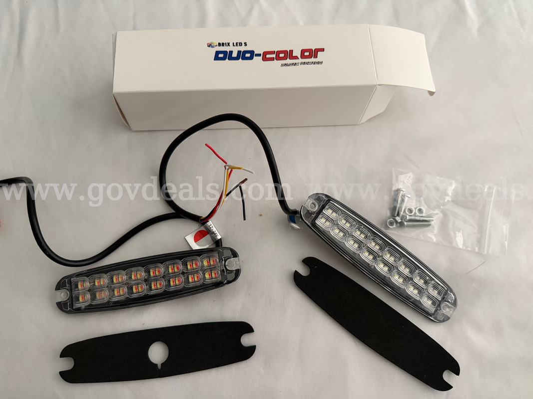 DUO COLOR BRIX LED S COLOR BLUE AND RED BRAND NEW *CAN SHIP*